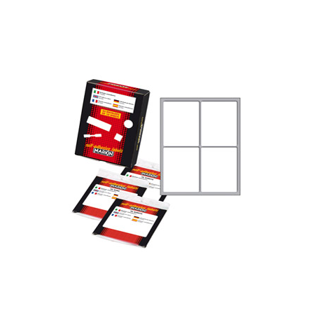 Etichetta adesiva bianca 70x56mm (10fogli x...