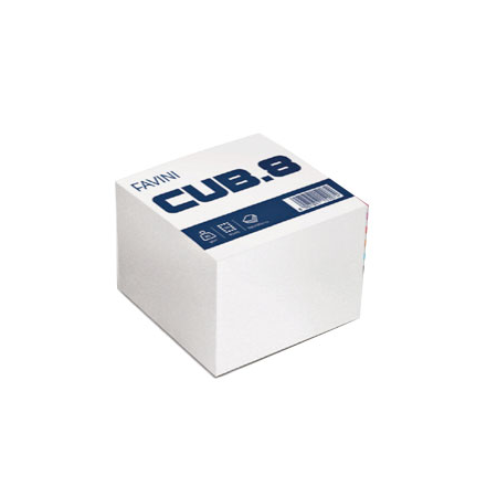 CUBOTTO BIANCO 700FG 95X95MM 80GR FAVINI
