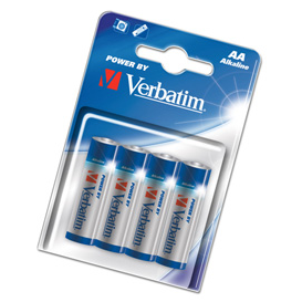 SCATOLA 4 PILE AA ALKALINE...