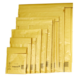 10 BUSTE IMBOTTITE 13x17 CM...