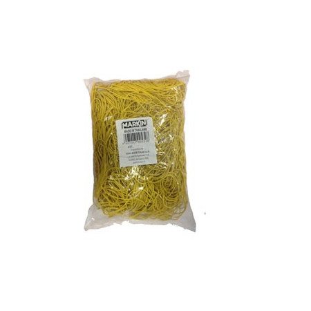 ELASTICO GOMMA GIALLO Ø20 SACCO DA 1KG Markin