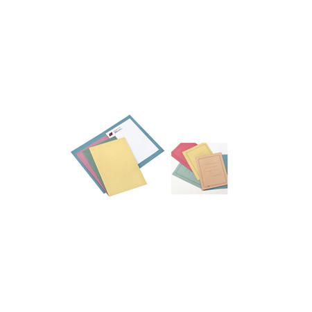 100 CARTELLINE SEMPLICI GIALLO S/STAMPA 145GR