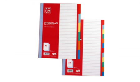 INTERCALARE DIVISORIO IN 6 COLORI
