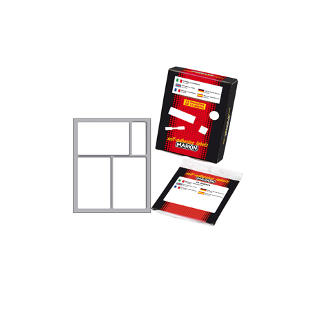 Etichetta adesiva bianca 83x53mm (10fogli x...