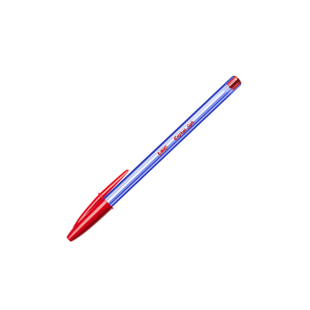 penna sfera CRISTAL® SOFT 1,2mm rosso BIC®