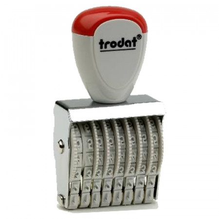 NUMERATORE 8 CIFRE CON ALTEZZA 3MM