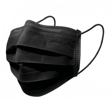 Mascherina Chirurgica conf. 10 pz - Nero