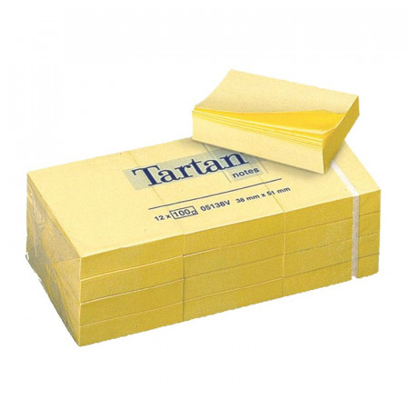 BLOCCO TARTAN™ 5138 GIALLO 51X38MM 100FG 63GR...